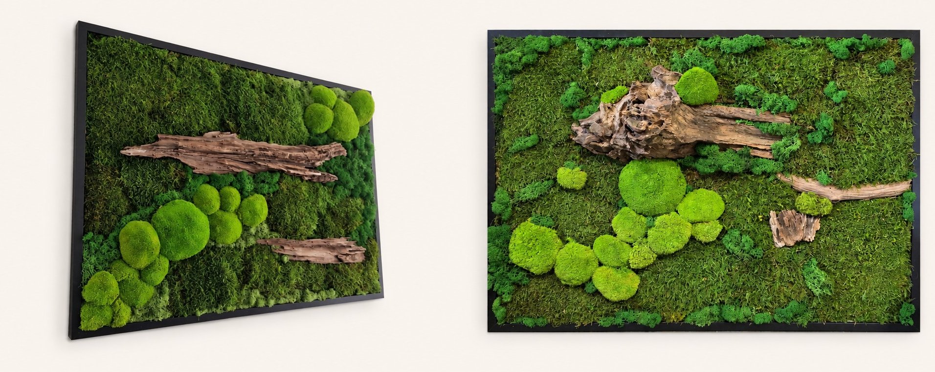 Mechové obrazy 70 × 100 cm na zakázku