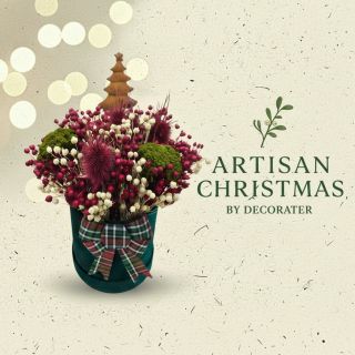 Flower box Artisan Christmas No. 1 Vánoční kouzlo, co neuvadá. ✨ Flower Box Artisan Christmas No. 1 je ručně aranžovaný...